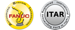 Authorized FANUC System Integrator and ITAR International Traffic in Arms Regulations Registered